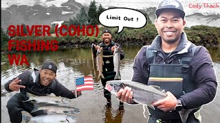 Coho Fishing Green River Drifting Eggs [upl. by Ahsotal]