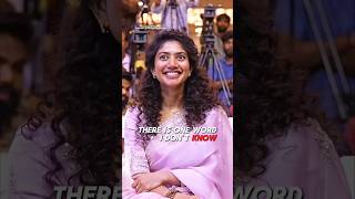 Sai Pallavi🩷 The Beauty of Humanity  Amaran Pre Launch Event [upl. by Llertnod]