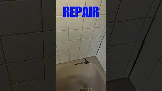 Cast Iron Bathtub Tile Repair and Resurface  Before and After [upl. by Kolodgie]