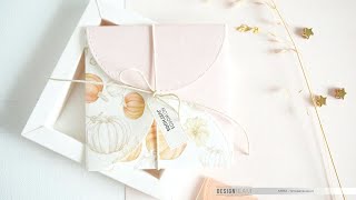 Envelopes with pumpkinstekvicové obálky 🎃🎃🎃 TUTORIAL [upl. by Jt]