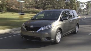 2013  2014 Toyota Sienna LE Review [upl. by Acacia]