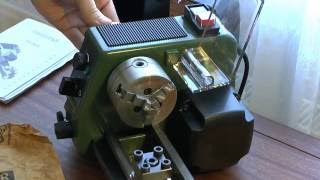 Proxxon PD 250E 1 Распаковка и первые впечатления от станка  Review of the desktop lathe [upl. by Haret]