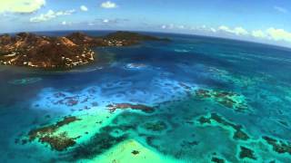 ISLA PROVIDENCIA y Santa Catalina COLOMBIA desde el aire con Drone [upl. by Goltz958]