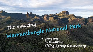 Camping and Bushwalking in Warrumbungle National Park and a visit to Siding Spring Observatory [upl. by Nagek]