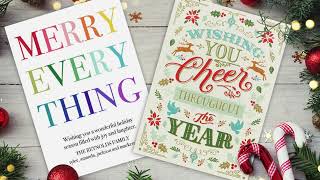 Custom Holiday Cards at The Stationery Studio [upl. by Cheryl]