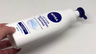 Nivea Lait Fluide Hydratation Express [upl. by Ahtenak176]