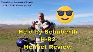 Held HR2 Helmet review  Held by Schuberth [upl. by Ahel]