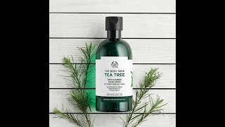 The body shop tea tree skin clearing face wash  review  Pakistani YouTubers styleyourlifewitherum [upl. by Entruoc]