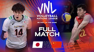 🇯🇵 JPN vs 🇨🇳 CHN  Full Match  Mens VNL 2023 [upl. by Ebaj]