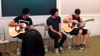 All Time Low  Time Bomb Acoustic [upl. by Procora]