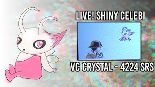 433  LIVE Shiny Celebi in VC Crystal after 4224 SRs [upl. by Zuleika431]