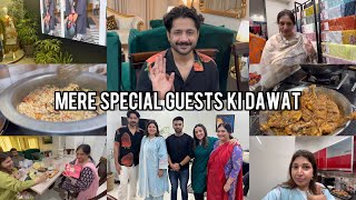 IMRAN ASHRAF KI MERAY GHAR PAY DAWAT  SHOPPING FOR MY SAMDHAN  BALOCHI TIKKA RECIPE [upl. by Ahsinhoj]