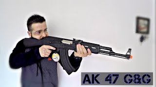 AK47 GampG  CM RK47 Black  Airsoft Review  FBAIRSOFT [upl. by Junius]