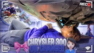 CHRYSLER 300 OIL CHANGE [upl. by Kronick]