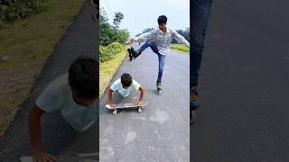 Skating best jumper public reactions😱 😰skatersskateboardinline skatesshortsyt shorts [upl. by Martainn]