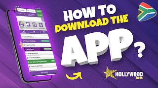 How to download the Hollywoodbets official app in South Africa [upl. by Sedrul]