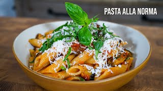 Easy Pasta Alla Norma Recipe  Is this the best pasta dish [upl. by Flan]