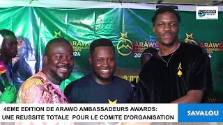 HORIZON TV BENIN 4EME EDITION DE ARAWO AMBASSADEURS AWARDS A SAVALOU [upl. by Holbrooke]