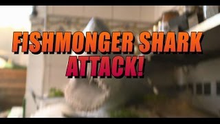 Fishmonger Shark Attack in London [upl. by Nosae]