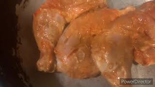 Fried chicken simple and easy steam fried chicken recipe [upl. by Dolph]