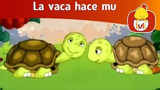 La vaca hace mu La tortuga  Luli TV [upl. by Peedus]