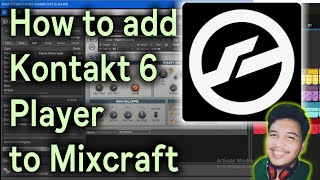 How to add Kontakt 6 Player to Mixcraft [upl. by Malarkey770]