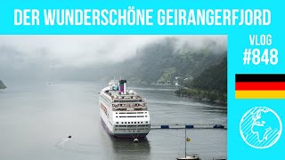 Ambience Ambassador Cruise Line  Geirangerfjord  Tag 4  Vlog 848 [upl. by Akiemehs]