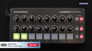 Novation Launch Control USB Control Surface Demo  Sweetwater Sound [upl. by Madalyn]