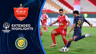 Persepolis vs Al Nassr  Extended Highlights  AFC Champions League  CBS Sports [upl. by Iznekcam]