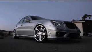 Mercedes Benz AMG E55 on 20quot Vossen VVSCV5 Concave Wheels  Rims [upl. by Astor]