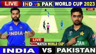 Live IND Vs PAK ICC World Cup 2023  Live Match Centre  India Vs Australia  1st Innings [upl. by Reivaz]