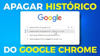 Como APAGAR o HISTÓRICO do Google Chrome [upl. by Veejar]