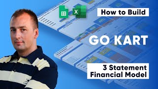 How to Build a Go Kart 3 Statement Financial Forecasting Model [upl. by Nihhi199]