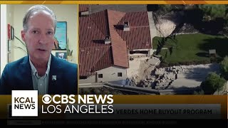 Rancho Palos Verdes mayor discusses the federal buyout of homes affected by land movement [upl. by Yajet]