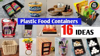 16 Useful things You can make out of waste Plastic Containers16 DIY Organizers from waste material [upl. by Sucitivel]