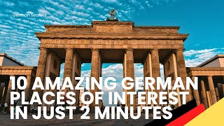 Germanys Best Spots In 2 Minutes [upl. by Morten487]