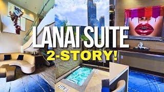 Now MGM Exclusive 2Story Lanai Suite Tour at The Cosmopolitan Las Vegas  Private Plunge Pool [upl. by Nywroc]