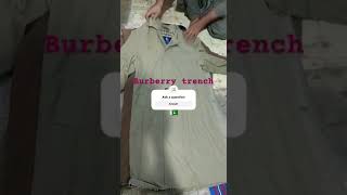 Burberry trench coats from Pakistan 🇵🇰 burberry trenchcoat 90s 80s fashion vintageburberry [upl. by Naahs]