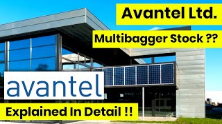 Avantel Ltd  Multibagger Stock   Explained In Detail [upl. by Elyagiba]