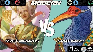 Izzet Wizards VS Bant Nadu MTG Modern [upl. by Severn490]