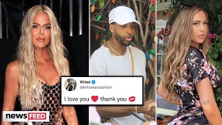 Khloe Kardashian BREAKS SILENCE Amid Tristan Thompson Paternity Case Drama [upl. by Goar]