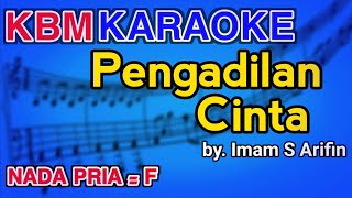 KARAOKE PENGADILAN CINTA IMAM S ARIFIN [upl. by Sadie]