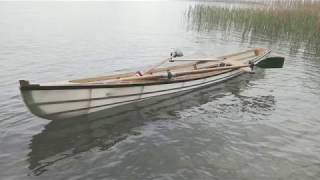 How to make a Racing rowing boat Part 12 [upl. by Yvehc]