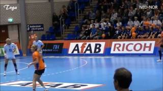 HANDBAL NEDERLANDNOORWEGEN [upl. by Ialda957]