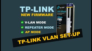 TPLINK NEW FIRMWARE VLAN SETUP FOR PISOWIFI ANTENNA 2024 [upl. by Ullund567]