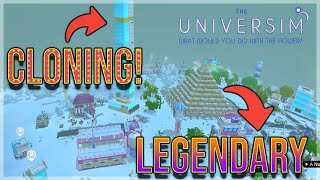 FINALLY CLONING and Legendary Building  The Universim in 2023  Day 511  546 [upl. by Lederer]