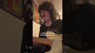 Best Friend by Rex Orange County 🎶 rexorangecounty guitar singing cover indiemusic indierock [upl. by Ilhsa729]