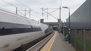 Avanti Pendolino storms through Penrith 20524 [upl. by Nerrawed696]