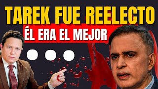 TAREK ES REELEGIDO Y YO RESPONDO A LA ACUSACIÓN DE DIOSDADO CABELLO [upl. by Ailugram]