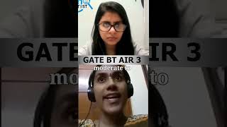 GATE Topper On Diffculty Level Of Gate Examination gatebt iit mtech btech [upl. by Aggri325]